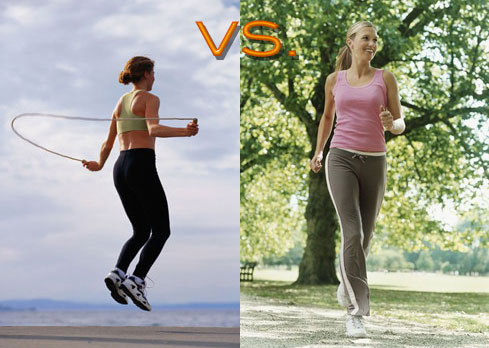 Jumping Rope vs. Jogging