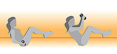 Ab and Bicep Exercise Ab and Bicep Exercise