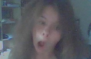 Girl Lipsyncs Techno on Webcam