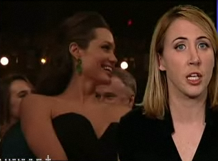 Sarah Haskins on the Angelina Reaction Shot to Jen at the Oscars