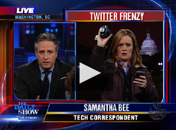 Samantha Bee of The Daily Show Explains Twitter