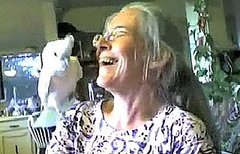 Woman Sings Duet With Her Cockatoo