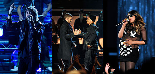 MIA, Radiohead, TI, Justin Timberlake at the 2009 Grammy Awards