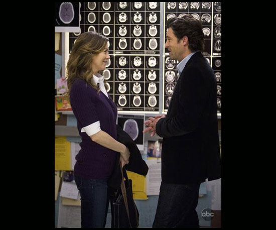 Meredith and Derek, Grey's Anatomy Meredith and Derek, Grey's Anatomy
