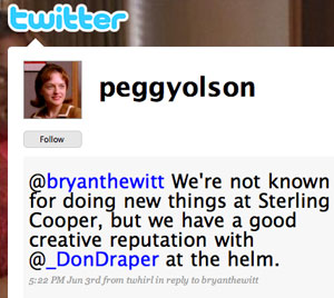Do You Follow Any TV Characters on Twitter? 