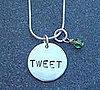 Tweet Necklace For Twitter Lovers