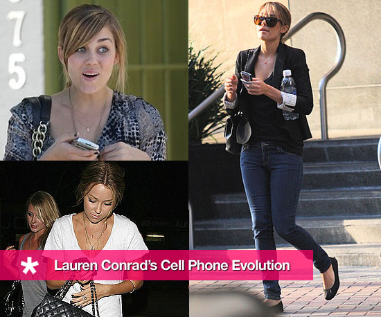 Lauren Conrad With Her BlackBerry Cell Phone Lauren Conrad With Her BlackBerry Cell Phone
