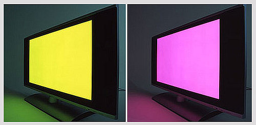 A DVD Turns a Drab TV Screen Into a Fab Light Installation 
