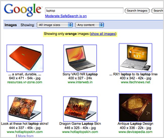How to Search For Certain Colors in Google Images