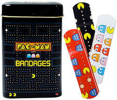 Pacman Bandages Available From Fred Flare With Collectible Tin