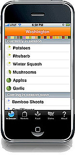 Locavore iPhone App Tells You What's in Season Where You Are