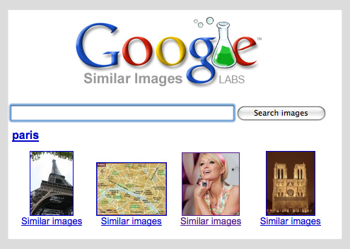 Google Labs Gets Similar Images and Google News Timeline