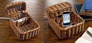 Rattan Charging Station From Pottery Barn