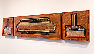 Atari Print Titled "Mothership" by Bughouse Art and Design