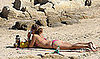 Ashley Tisdale and Other Celebrities Bring BlackBerry and iPhone Cell Phones to the Beach and Pools in Bikinis