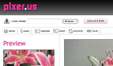 Use Pixer.us to Crop, Resize, and Enhance Photos 