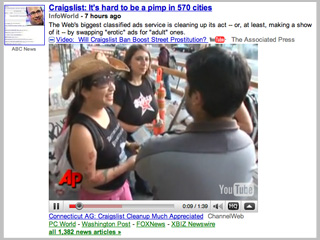Watch YouTube Clips Right Inside Google News