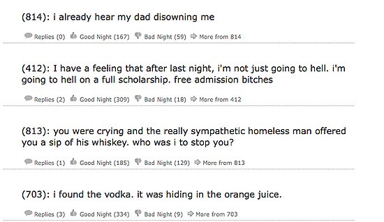 Texts From Last Night Texts From Last Night