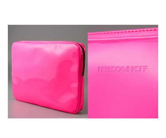 Rebecca Minkoff Pink Patent Laptop Sleeve Rebecca Minkoff Pink Patent Laptop Sleeve