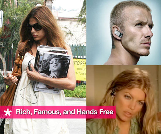 Photos Celebrities Using Hands Free Devices Like Bluetooth Earpieces