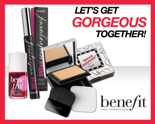 Review Products For a Chance to Win a $500 Gift Certificate From Benefit Cosmetics Review Products For a Chance to Win a $500 Gift Certificate From Benefit Cosmetics