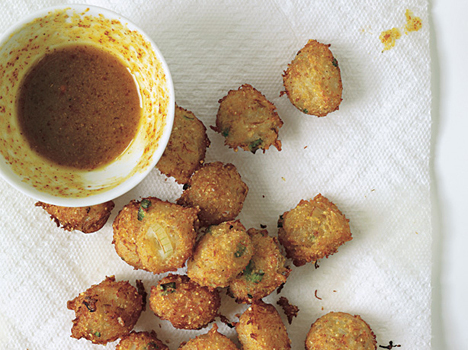 Spicy Crab Hush Puppies and Riesling Spicy Crab Hush Puppies and Riesling
