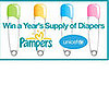 Win a Year's Supply of Pampers! 