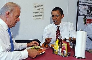 President Obama's Lunchtime Visit to Ray's Hell Burgers