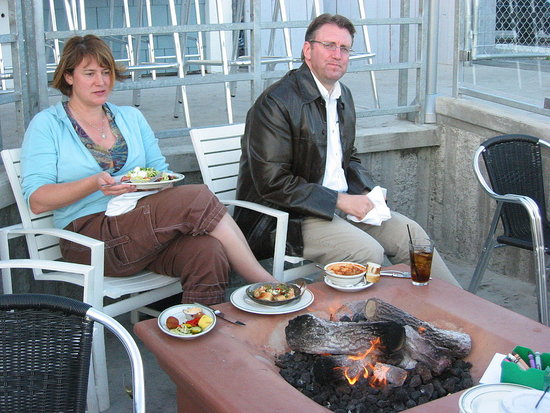 Outdoor Fireplace