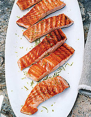 Fast & Easy Gourmet Recipe For Grilled Salmon With Lime Butter Sauce