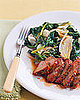 Fast & Easy Dinner: Honey-Glazed Pork With Wilted Greens