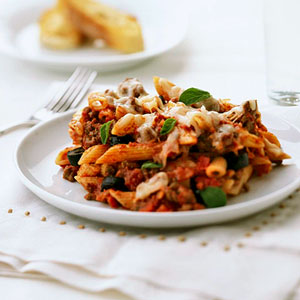 Fast & Easy Dinner: Penne With Meat Sauce