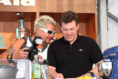 Guy Fieri and Tyler Florence Guy Fieri and Tyler Florence