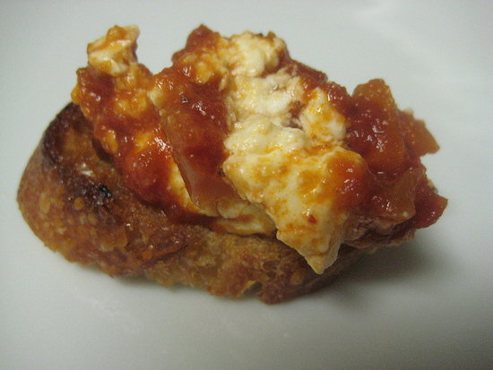 Baked Feta with Marinara
