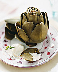 Steamed Artichokes With Tarragon Mayonnaise