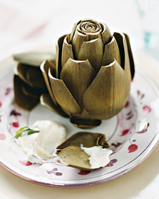 Steamed Artichokes With Tarragon Mayonnaise Steamed Artichokes With Tarragon Mayonnaise