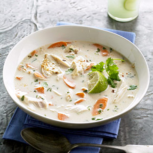 Fast & Easy Dinner: Coconut Lime Chicken Soup