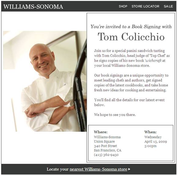 Have You Ever Attended a Celebrity Chef Book Signing? Have You Ever Attended a Celebrity Chef Book Signing?