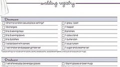 Download Our Free Wedding Registry Checklist Download Our Free Wedding Registry Checklist