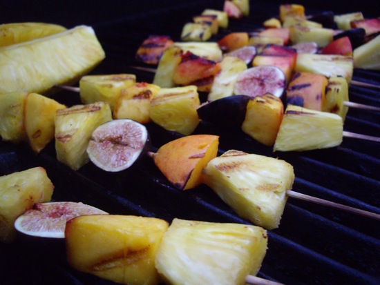 Grilled Fruit Kebabs Grilled Fruit Kebabs