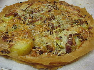 Say Cheese! Potato, Bacon, and Asiago Pizza