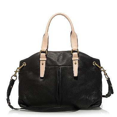 Leather gallery satchel ($298)) - J.Crew