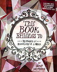 This Book Belongs To - label kit | fredflare.com