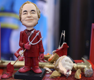 Bernard Madoff Devil Doll Comes Equipped With a Hammer