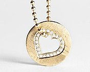 Fab Hearts You: Win a Love Rocks NY Gold and Diamond "Open Heart" Necklace