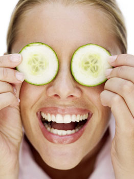 Why Do People Put Cucumbers on Their Eyes?  