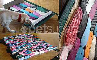DIY Dreaming: Could You Re-Create This Dog Bed Made of Old Flip-Flops?
