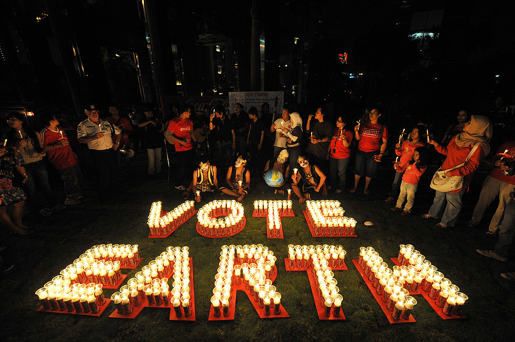 Earth Hour Clocks a Big Success Earth Hour Clocks a Big Success