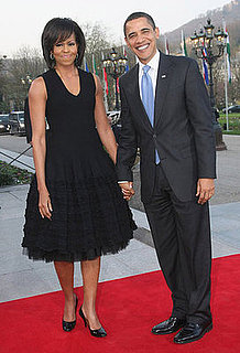 Barack Takes on France and Germany With Michelle by His Side