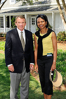 Condoleezza Rice Spends Her Time on Tiger Wood's Trail